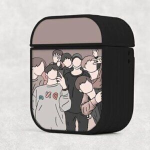 BTS Illustration Airpod Case